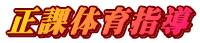 正課体育指導